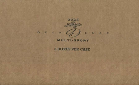 2024 Leaf Decadence Multisport Hobby Box Case