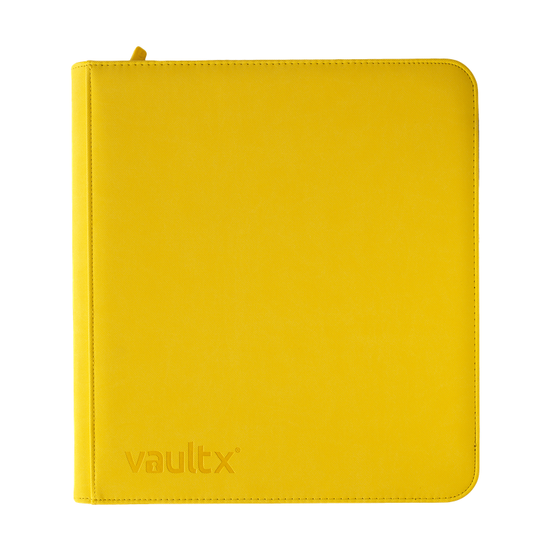 Vault X: ExoTec 12-Pocket Zip Binder (Sunrise Yellow)