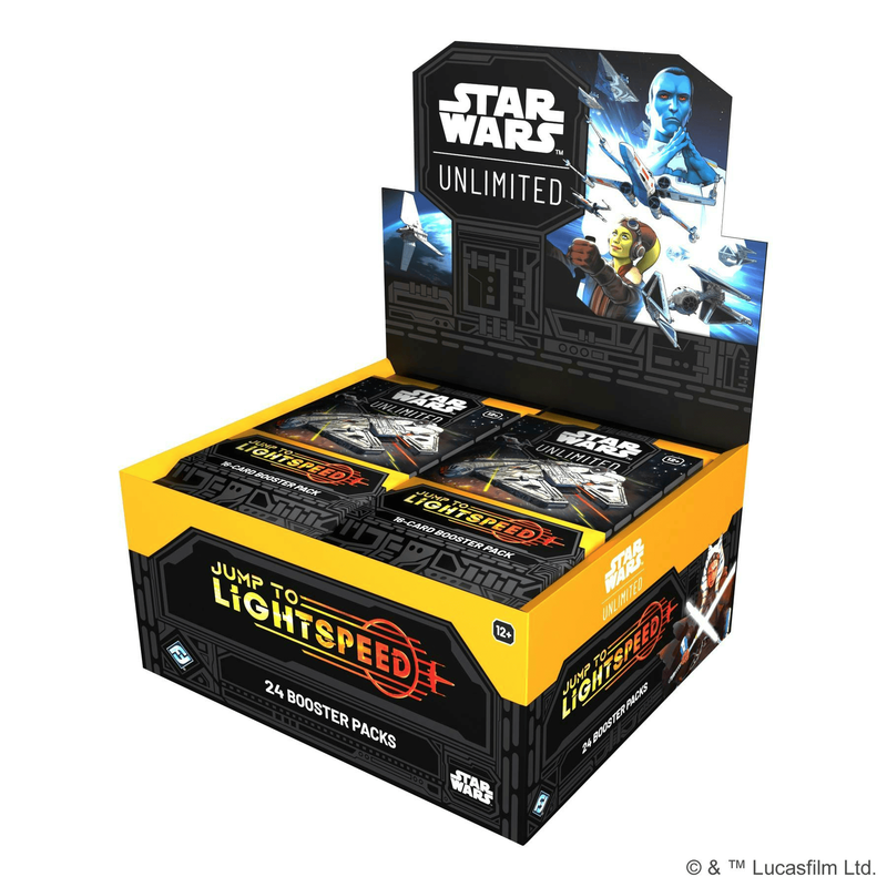 Star Wars Unlimited TCG: Jump to Lightspeed Booster Box (PRE-ORDER)