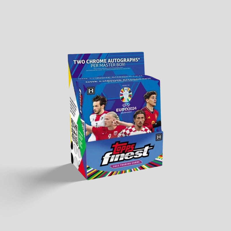 2023/24 Topps Finest Road to UEFA Euro Soccer Hobby Box