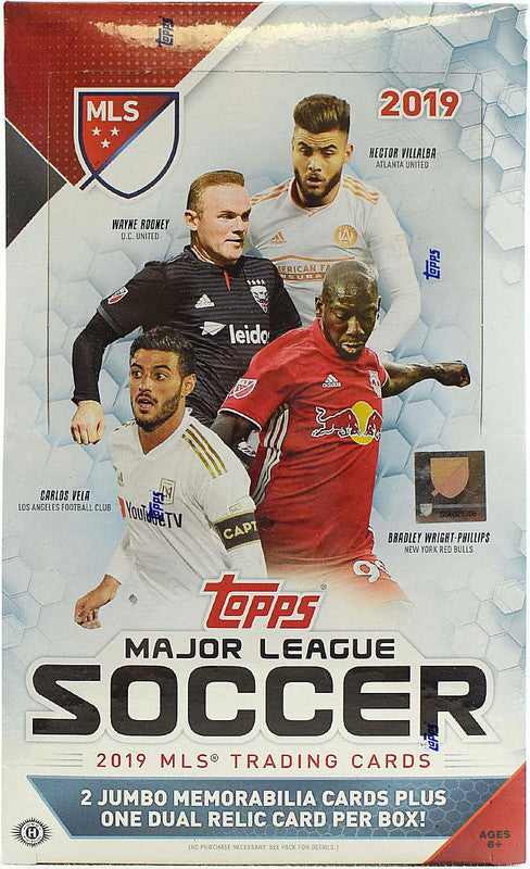 2019 Topps MLS Major League Soccer Hobby Box