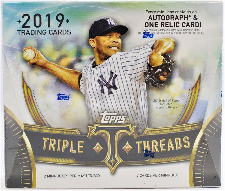 2019 Topps Triple Threads Baseball Hobby Box