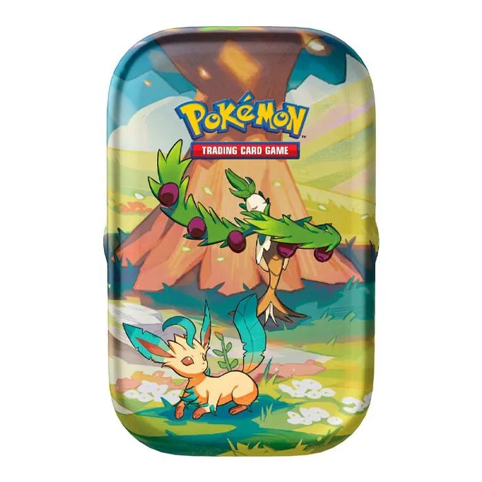 Pokemon Scarlet and Violet: Vibrant Paldea Mini Tin (Leafeon and Arboliva)