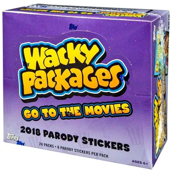 Wacky Packages Go to the Movies Hobby Box