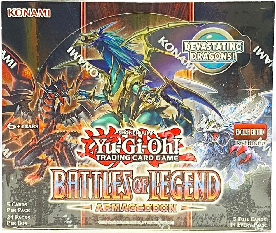 u-Gi-Oh Battles of Legend: Armageddon 1st Edition Booster Box