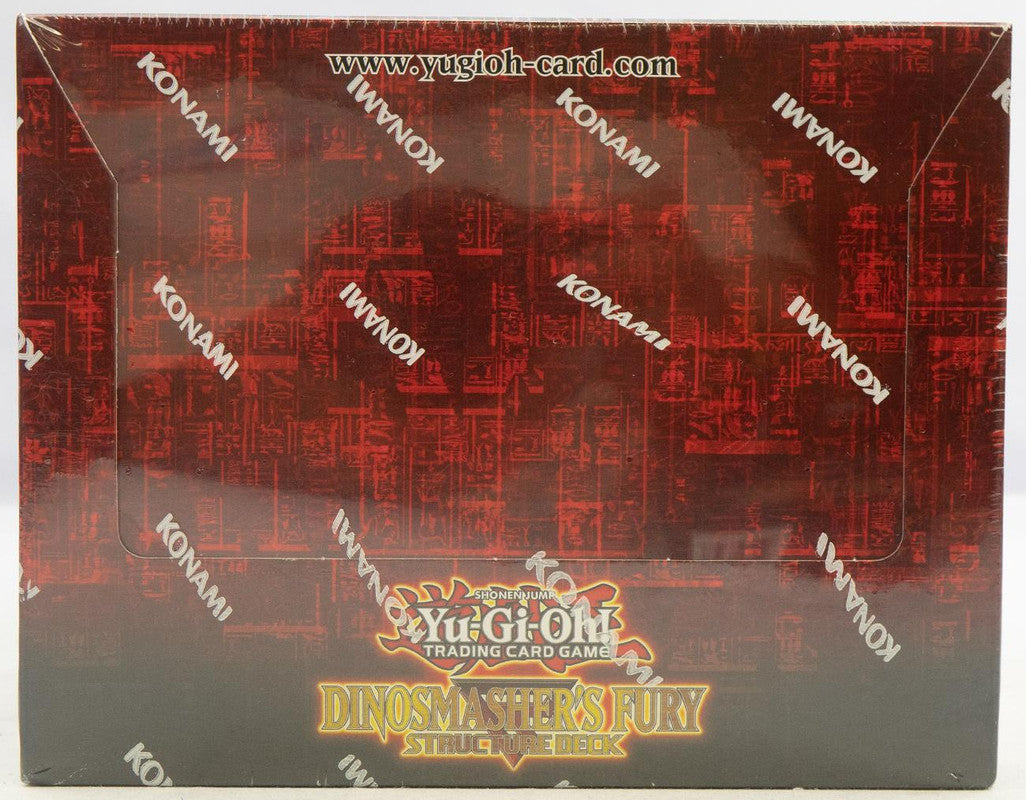 Yu-Gi-Oh Dinosmasher&amp;#x27;s Fury Unlimited Structure Deck Box