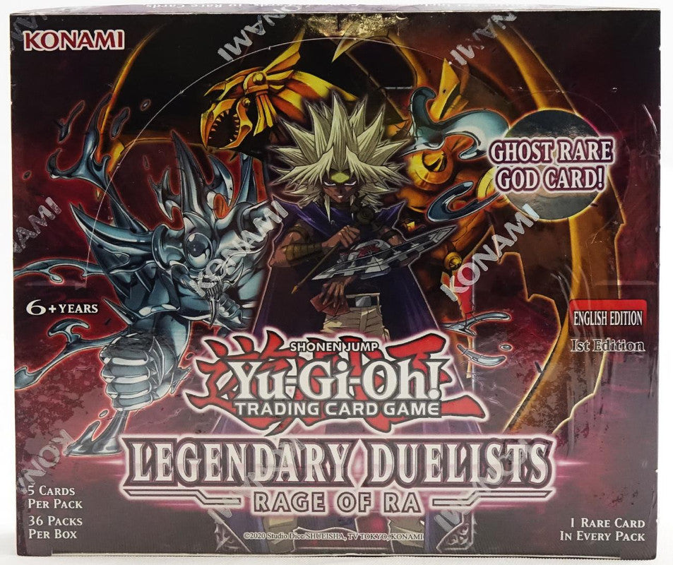 Yu-Gi-Oh Rage of Ra 1st Edition Booster Box