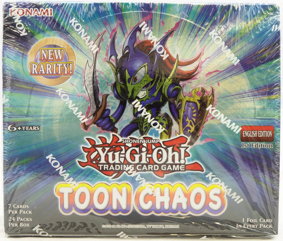 Yu-Gi-Oh Toon Chaos 1st Edition Booster Box