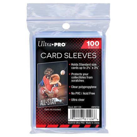 Ultra Pro Sleeves (Standard Size)