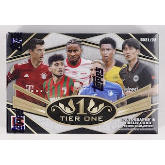 2022 Topps Tier One Bundesliga Soccer Hobby Box